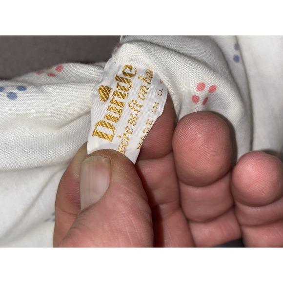 Vintage Dundee 1984 Walt Disney Baby Mickey Minnie ABC 42" X 32" Crib Comforter - Picture 3 of 4